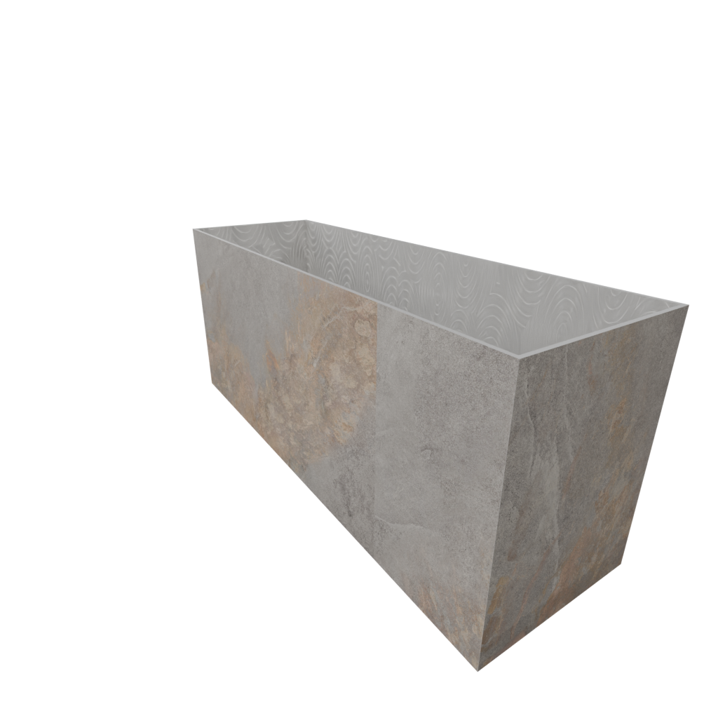 Donica Donica Aurico Grigio Chiaro — na ger 45° — Aurico Grigio Chiaro