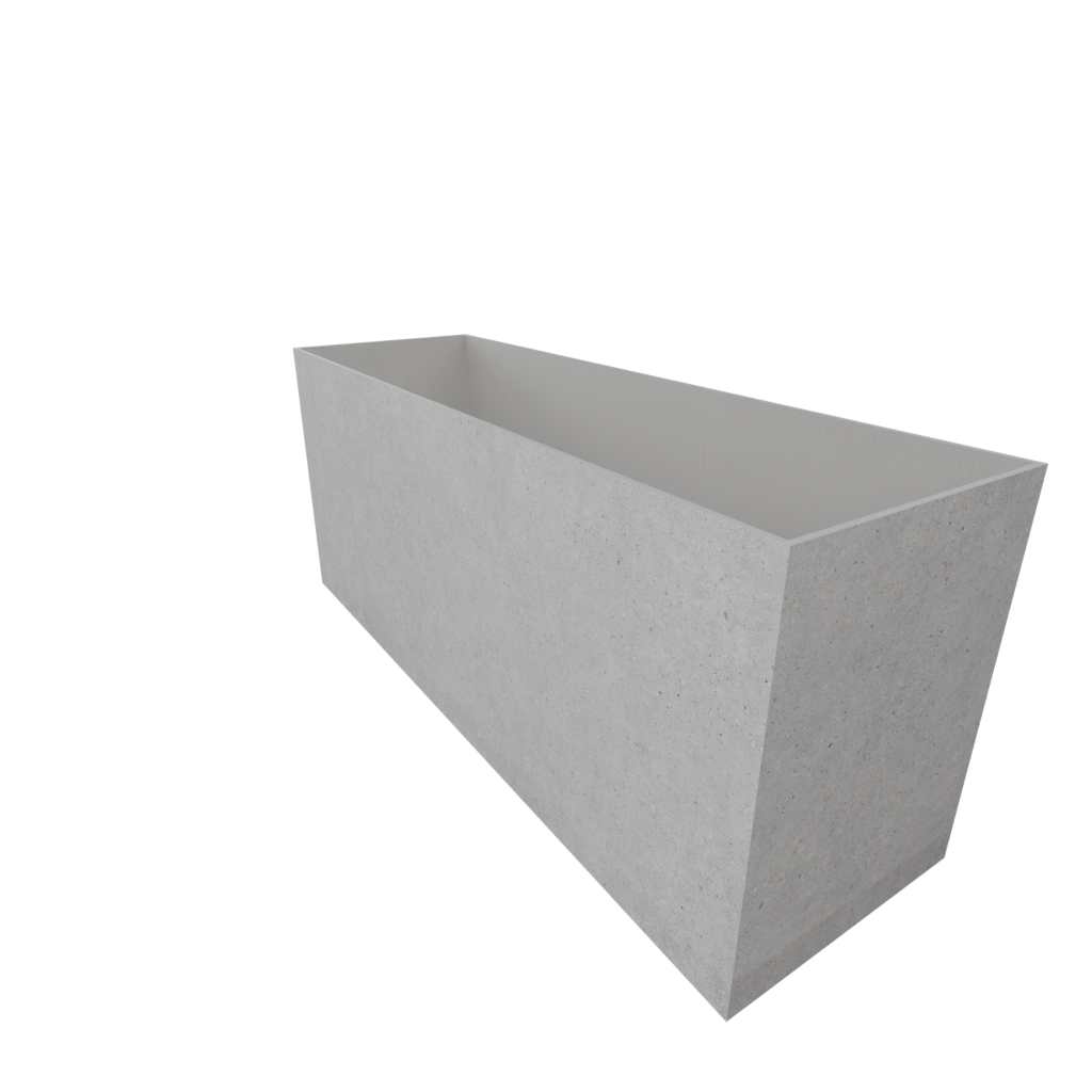 Donica Donica Baltimo Btm10 Light Grigio — na ger 45° — Baltimo Btm10 Light Grigio