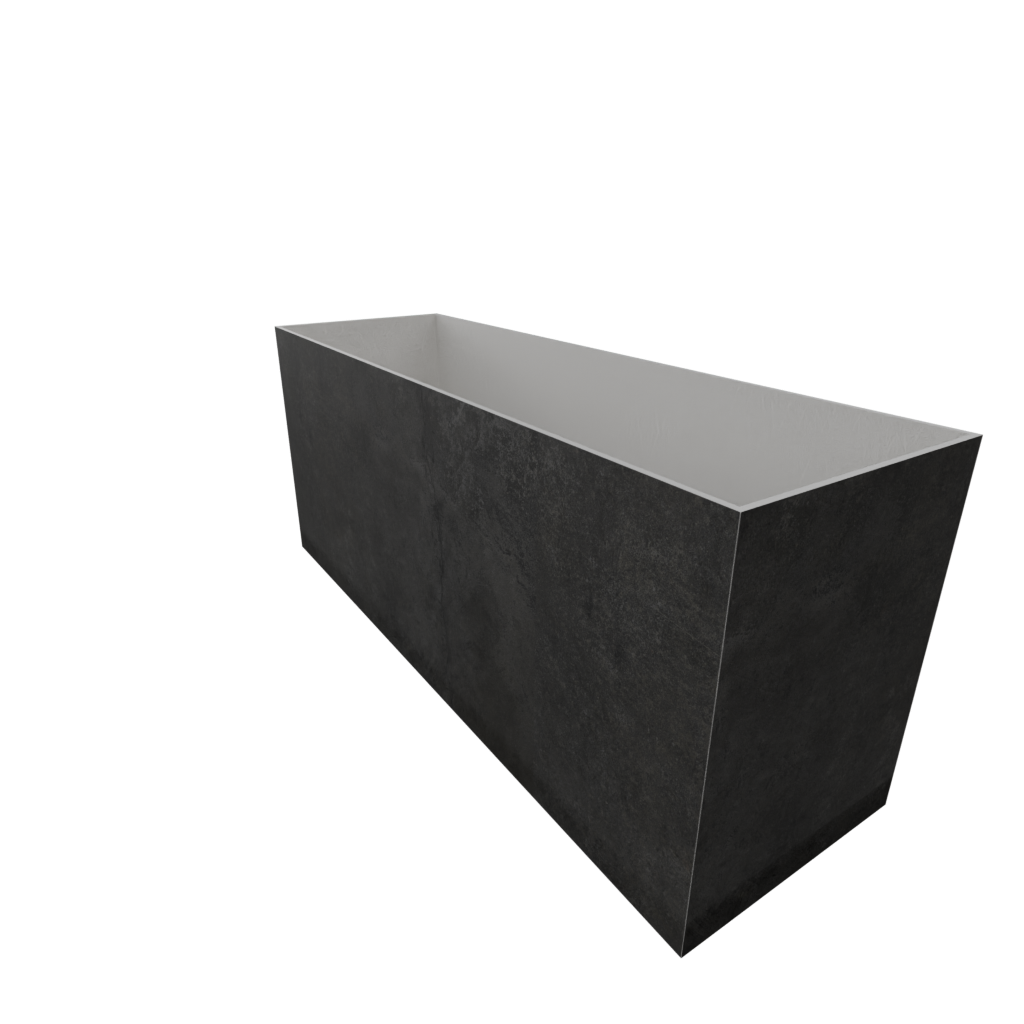 Donica Donica Pietra Bergen Nero — na ger 45° — Pietra Bergen Nero