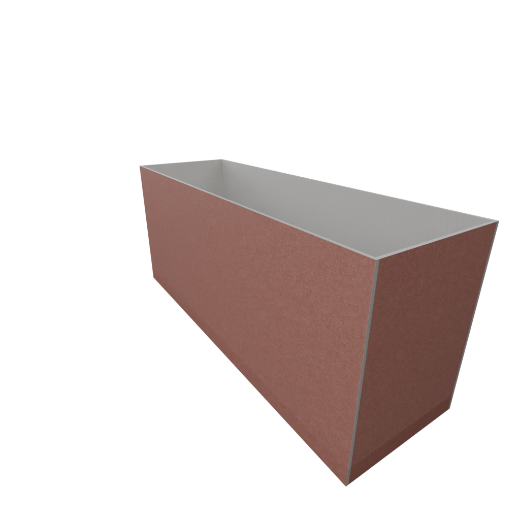 Donica Donica Monoluce Mx 09 Terracotta — na zakładkę — Monoluce Mx 09 Terracotta