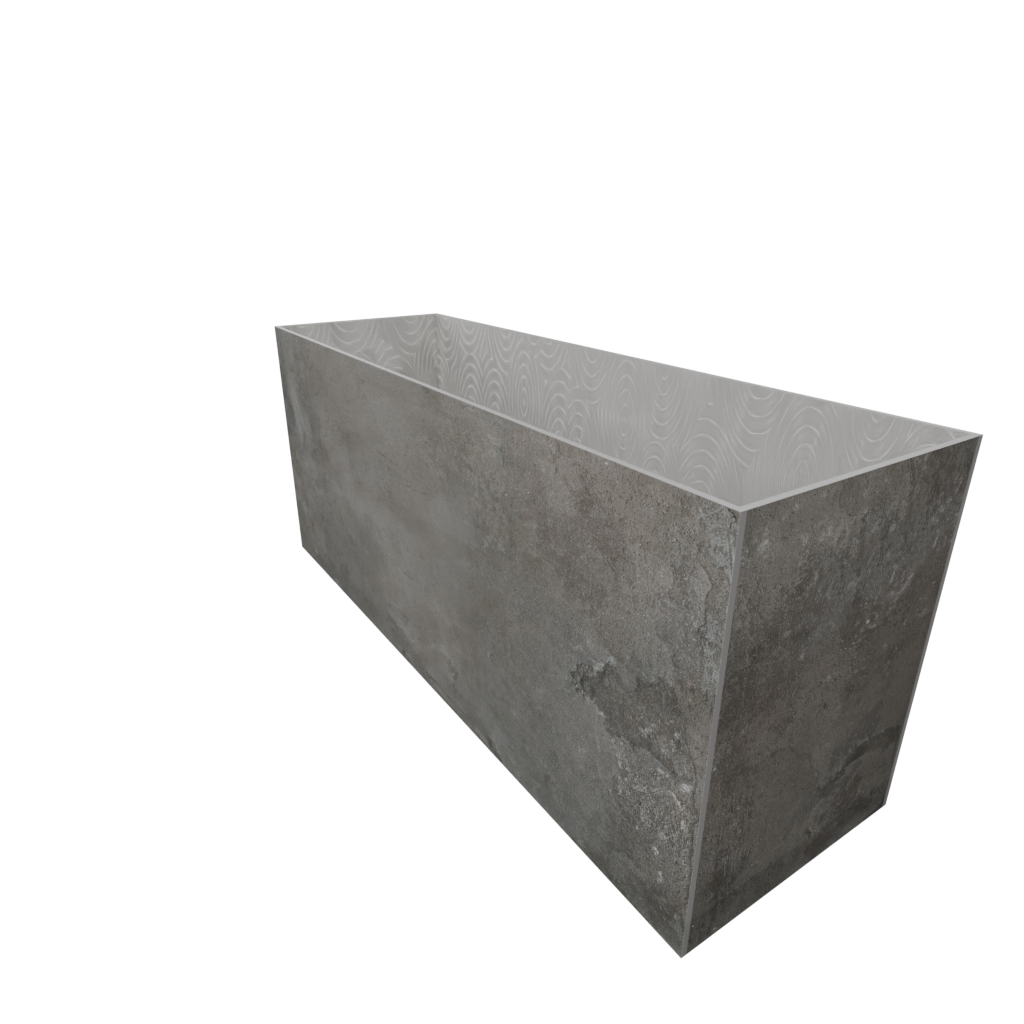 Donica Donica Cemento Morbido Grafite — na zakładkę — Cemento Morbido Grafite